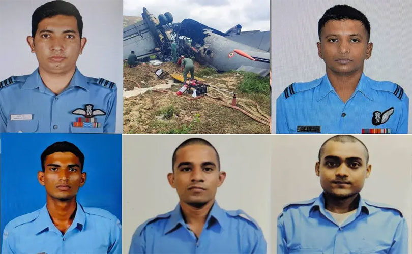 ജോർഹാട്ടിൽ വ്യോമസേനാ വിമാനാപകടം; അഞ്ച് സൈനികർക്ക് വീരമൃത്യു
