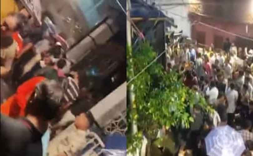 മഴയിൽനിന്ന് രക്ഷതേടി പന്തലിലേക്ക്; കൊൽക്കത്തയിൽ ദുർഗാപൂജയ്ക്കിടെ ദുരന്തം; 17 മരണം