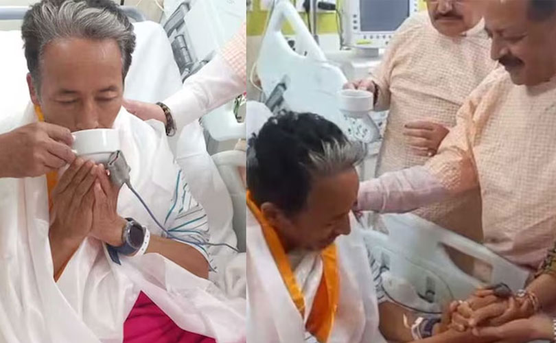 നീറ്റ് സമരം: സോനം വാങ്ചുക് ഉപവാസം അവസാനിപ്പിച്ചു